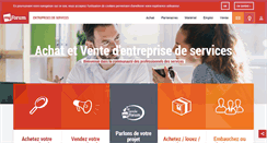 Desktop Screenshot of entreprise-services.fr
