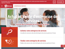 Tablet Screenshot of entreprise-services.fr